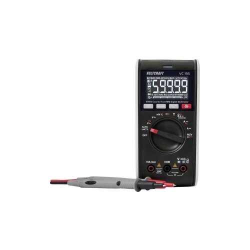 Voltcraft VC195 ročni multimeter digitalni CAT III 600 V Prikaz (&scaron;tetje): 60000, (5000279416) Cene