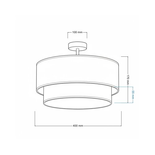  Brilagi-LED Dečiji plafonski luster BOBO 1xE27/10W/230V prečnik 40 cm bela/bež/meda Slike