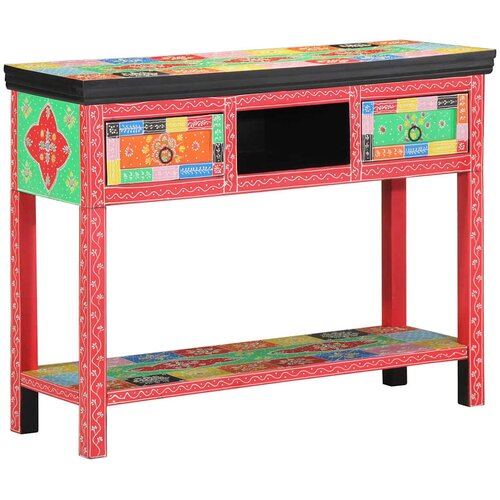  Konzolna stolica s ladicama s pohranom &amp;Scaron;areni 100 x 30 x 77 cm Slike