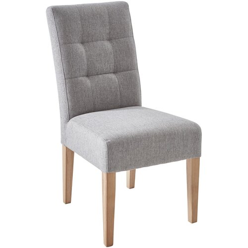 CARRYHOME stol, les, tekstil siva Cene