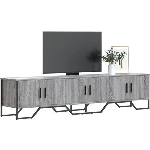 TV ormarić siva boja hrasta 180x34x41 cm konstruirano drvo Cijene