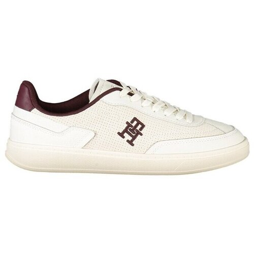 Tommy Hilfiger Niske tenisice &amp;#039;Heritage&amp;#039; bordo / bijela Slike