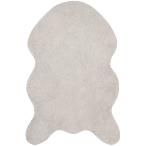  Protuklizni tepih od umjetnog zečjeg krzna OLITE Bež 50 x 80 cm Slike