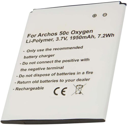AVIZAR Nadomestna baterija za Archos 50c Oxygen Li-ion 3.7V 1950mAh Bela, Bela, (5000220890) Cene