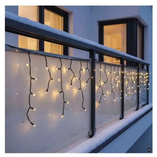  LED spoljna girlanda 50xLED/3x0,4m IP44 topla bela Slike