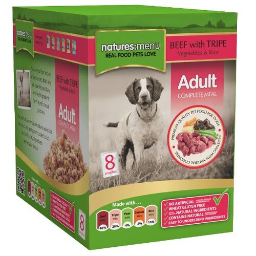 NATURES_MENU govedina in vampi - 300 g 8 x 300 g Cene