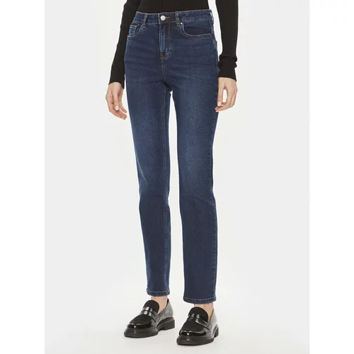 Only Jeans hlače 15309889 Mornarsko modra Slim Fit