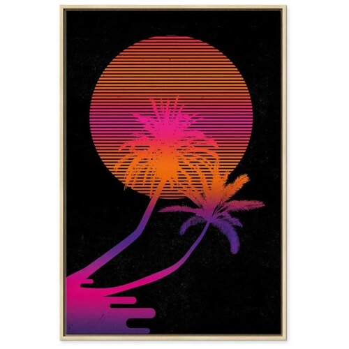  Slika - Palm at Sunrise (1 Part) Vertical 40x60 Slike