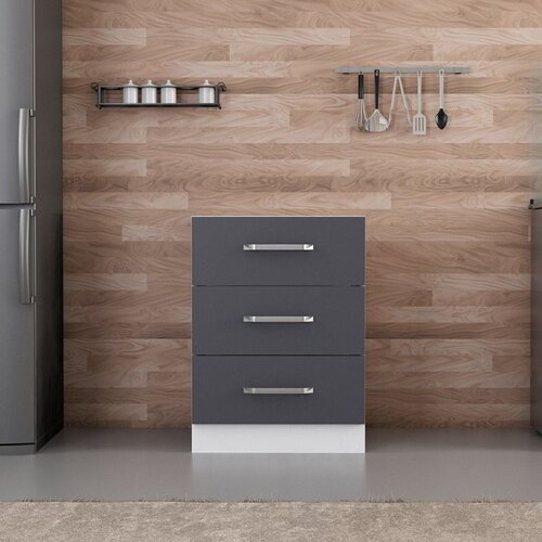 Hanah home kuhinjski element Minar 4164, 60 cm, beli / antracit Cene