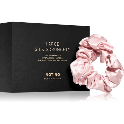 Notino Silk Collection Large scrunchie svilena elastika za lase Pink 1 kos Cene