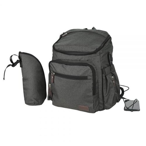 Bebe Stars BEBESTARS ruksak /torba sa USB graphite Slike