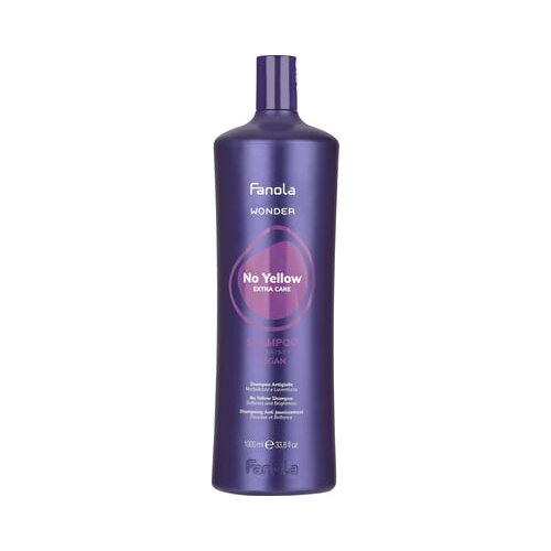 Fanola Wonder No Yellow Extra Care Shampoo &amp;scaron;ampon za neutraliziranje bakrenih tonova 350 ml Slike
