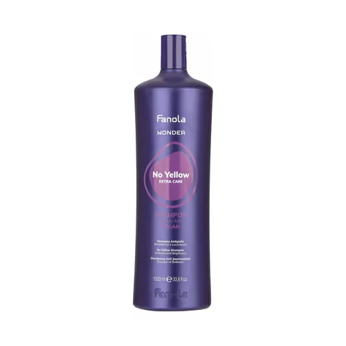 Fanola Wonder No Yellow Extra Care Shampoo šampon za neutraliziranje bakrenih tonova 350 ml