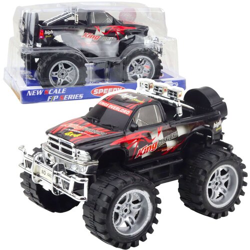  Terenski auto za igru KING 27cm - crveno/crni Cijene