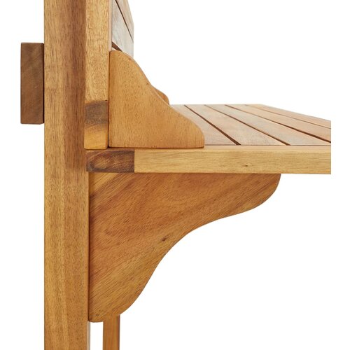  barski stol 90x37x122,5 cm masivno bagremovo drvo Slike