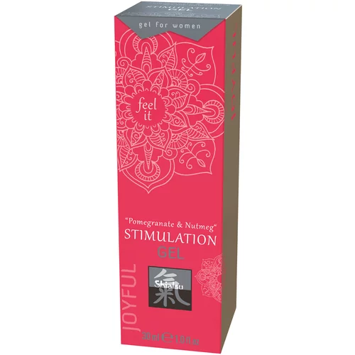 Shiatsu Gel za stimulaciju Pomegranate & Nutmeg, 30 ml