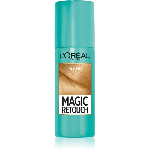 L&amp;acute;Or&amp;eacute;al Paris Magic Retouch pr&amp;scaron;ilo za takoj&amp;scaron;nje prekritje narastka odtenek Blond 75 ml Slike
