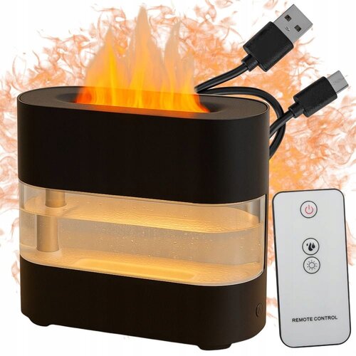 Ovlaživač zraka difuzor aromaterapija led rgb usb 300ml kamin Cijene