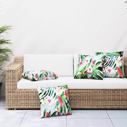 vidaXL Okrasne blazine 4 kosi večbarvne 60x60 cm blago Cene