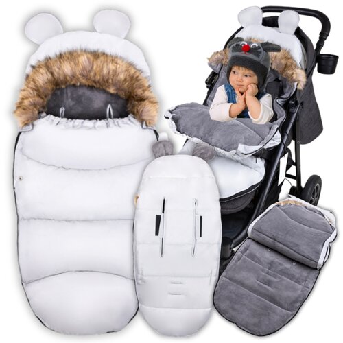 Starky Otro&scaron;ka spalna vreča za voziček, sani, gondolo, zima, toplo krzno, (5000093413) Cene