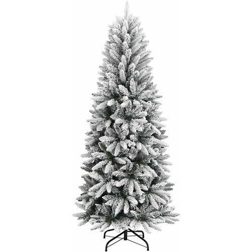  Umjetno božićno drvce sa snijegom 120 cm PVC i PE Slike