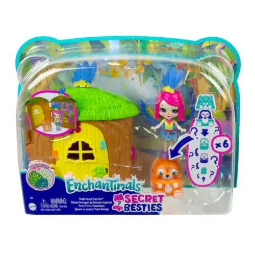 Mattel Enchantimals: Telis-Tele Kućica papagaja set - Cijene