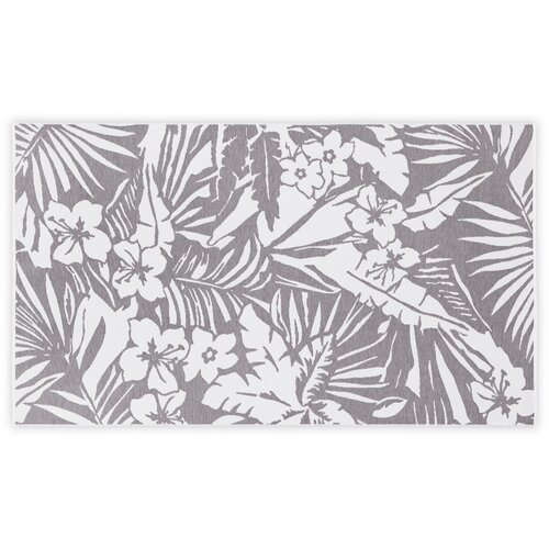 Lessentiel Maison peškir za plažu 100x180cm Sivo-Beli Slike
