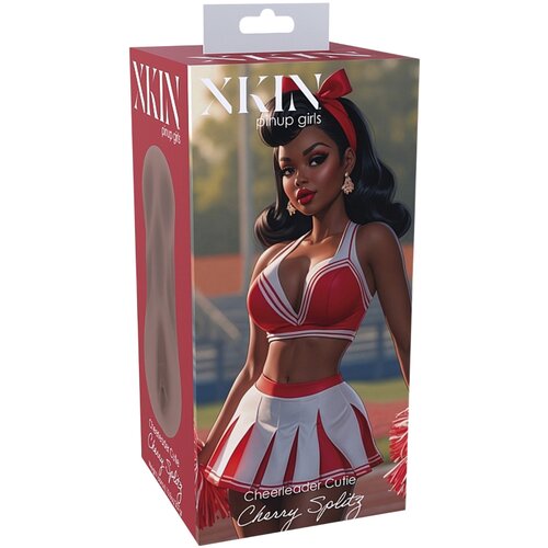 XKIN Cheerleader Cherry - realistična umjetna vagina masturbator (tamna prirodna) Slike