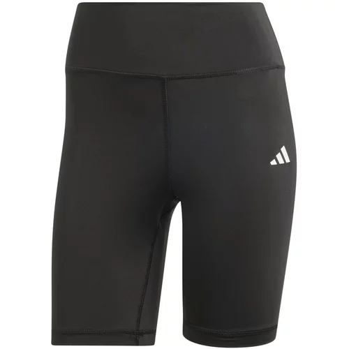 Adidas Športne hlače 'Train Essentials 7-Inch' črna / off-bela