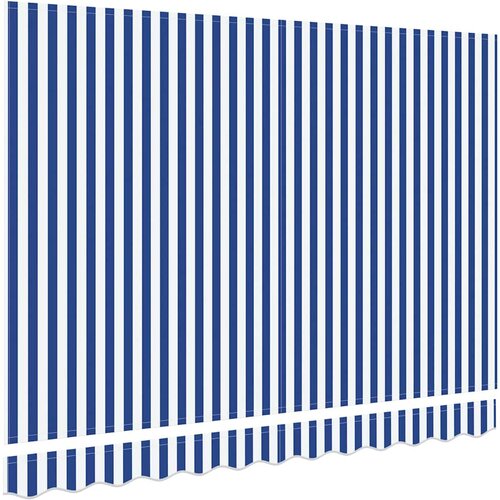  Zamjensko platno za tendu Plava i bijela 2,5 x 2 m Poliester Slike