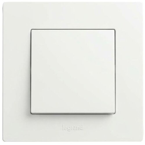 Legrand Jednostruki prekidač br. 1/0 sa okvirom NILOE STEP, beo Cene
