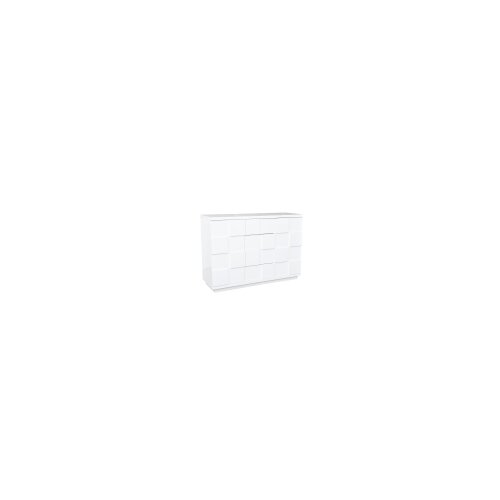 Tess II komoda (120x40x86 cm) bela visoki sjaj Slike