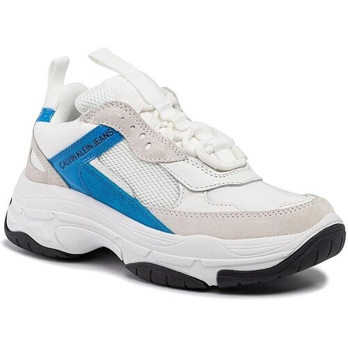 Calvin Klein Jeans Modne superge R0449 Bela Slike