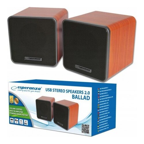 Esperanza EP152 Speaker set 2.0 USB 5 W Cene