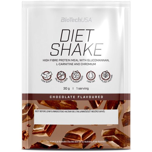 BioTech USA Diet Shake 30g čokolada Cene