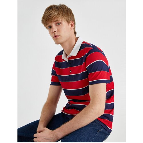 Koton Polo T-shirt - Red - Regular Slike
