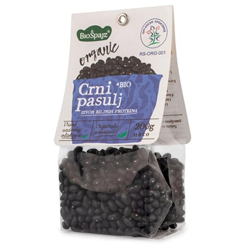 Bio Špajz pasulj crni organic 200g Cene
