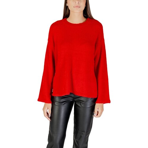Only ONLPETRA LS LOOSE O-NECK CC KNT 15350652 Crvena Cijene