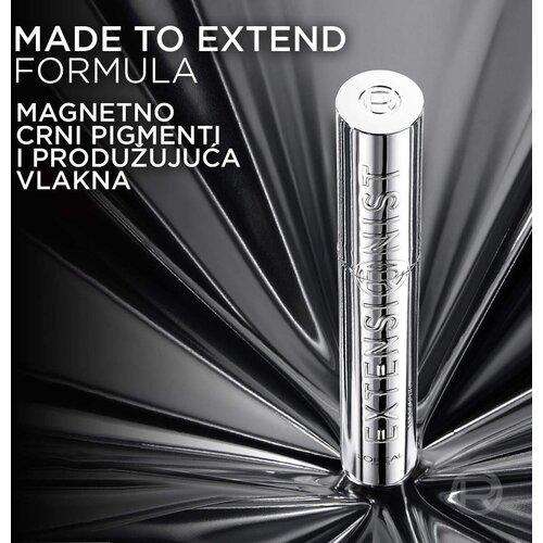 L&amp;acute;Or&amp;eacute;al Paris Telescopic Extensionist maskara za produženje trepavica za volumen i uvijanje trepavica 9.9 ml Slike