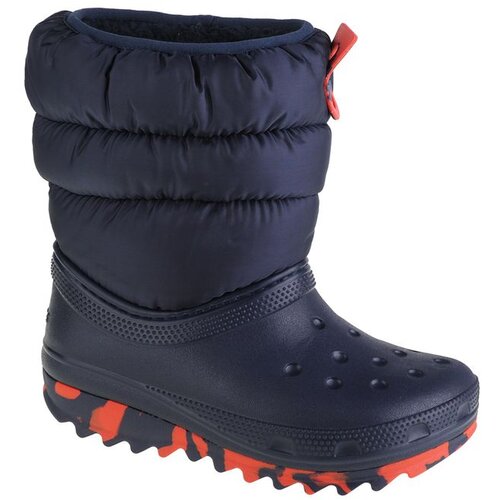 Crocs Classic Neo Puff Boot K 207684 NAVY Cene