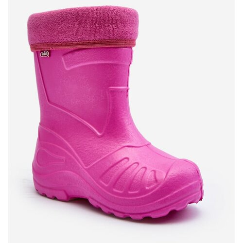 Kesi Children's insulated rain boots Befado pink Slike