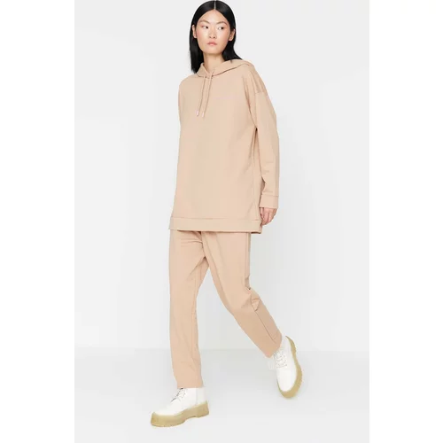 Trendyol Sweatsuit Set - Brown - Regular fit