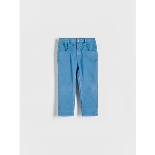 Reserved elastičnih hlače regular - modra