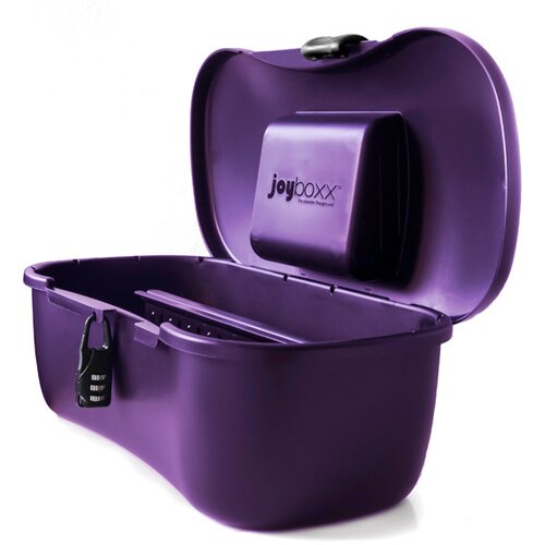 Joyboxx Škatla za erotične pripomočke vijolična Cene