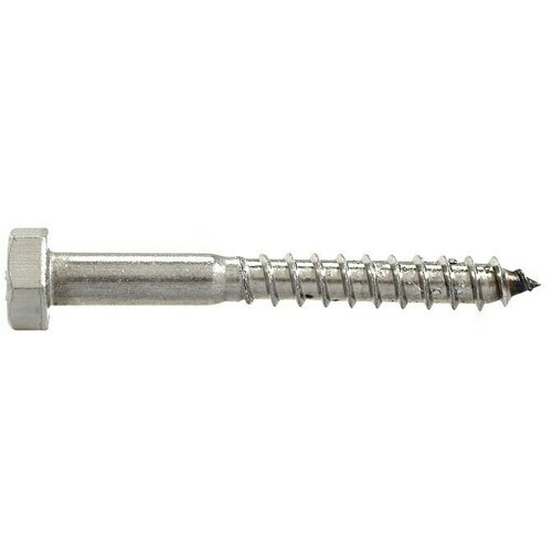 MARINETECH &amp;Scaron;esterokutni vijak za drvo (&amp;Oslash; x D: 6 x 50 mm, Plemeniti čelik, A4, &amp;Scaron;esterobridna glava, Vanjski &amp;scaron;esterokutni) Slike