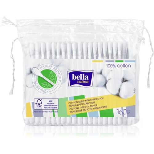 Bella Cotton vatne paličice 160 kos Cene