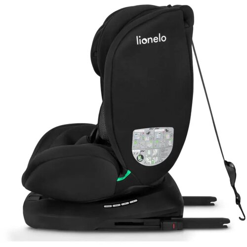 Lionelo avtosedež Bastiaan i-Size 0-36 kg (40-150 cm) 360, Black Carbon Slike