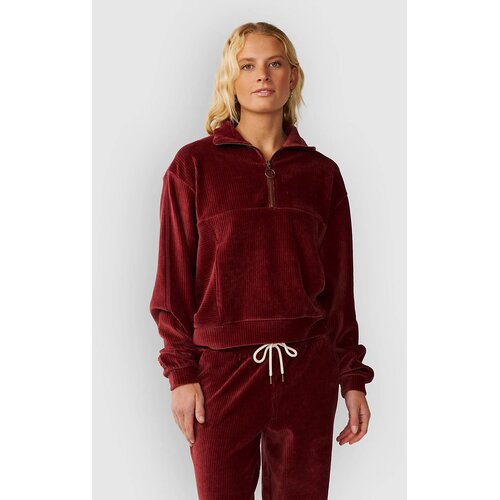 Rip Curl Cosy 3/4 Half-Zip Sweater dark plum Cijene