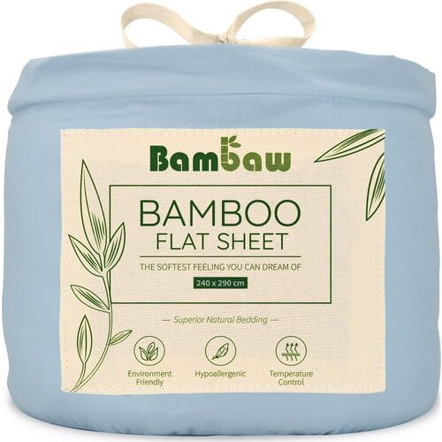 Bambaw Cozy Rjuha iz bambusa - 240 x 290 cm - Light Blue Cene