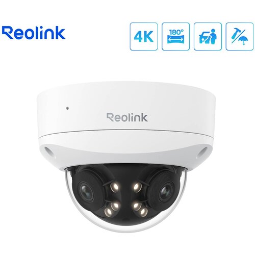 Reolink IP Kamera Duo serija P737 POE, 8MP, 4K, IK10 otporna, 180&deg; pogledom, Noćni vid Cijene
